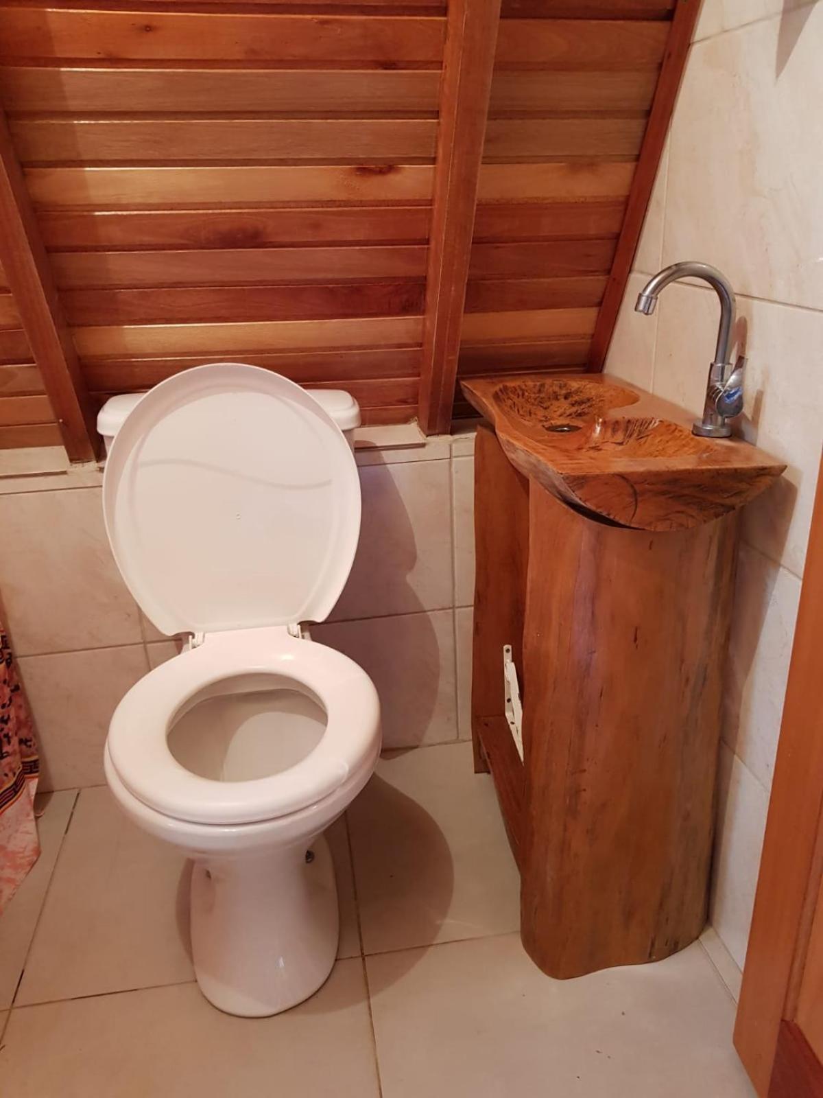 Chale Rio Salto Villa Águas Mornas Kültér fotó